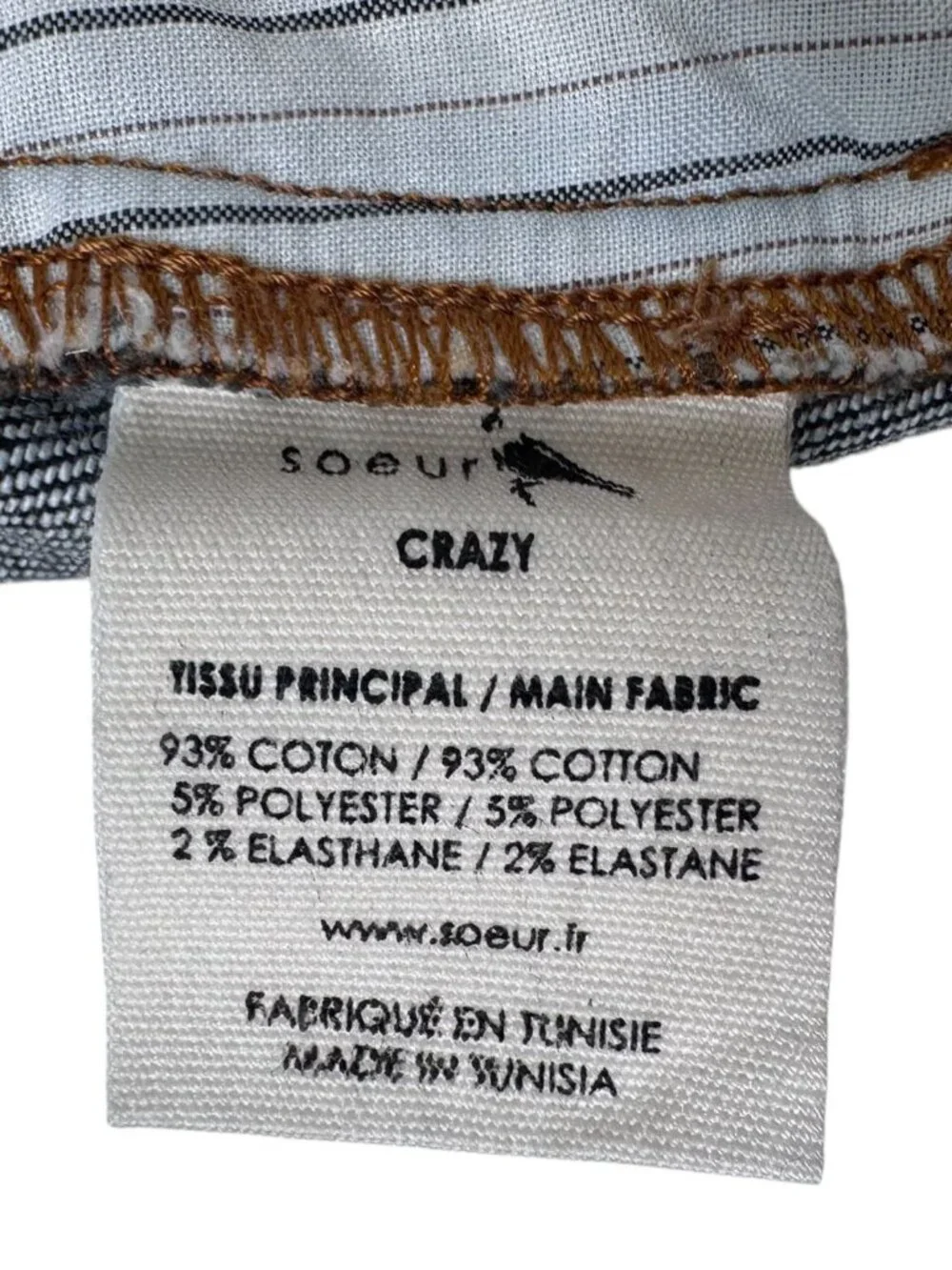 soeur Denim Mini Skirt Size 34